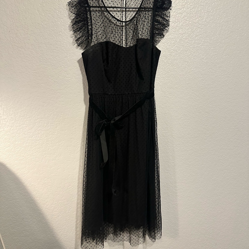 Jason Wu Illusion Tulle Polka Dot Dress